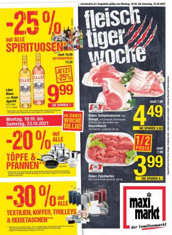 Maximarkt Flugblatt