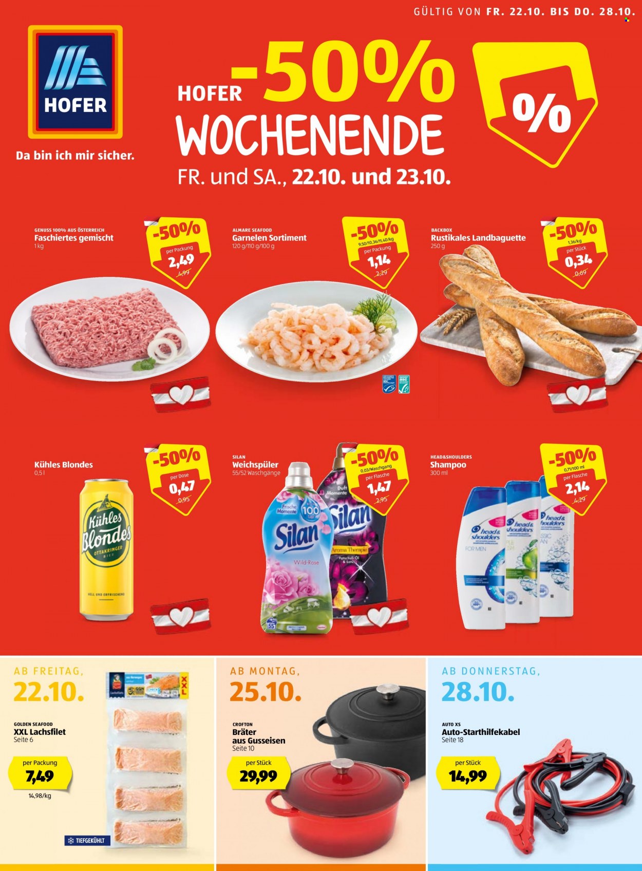 Angebote Hofer - 22.10.2021 - 28.10.2021. Seite 1