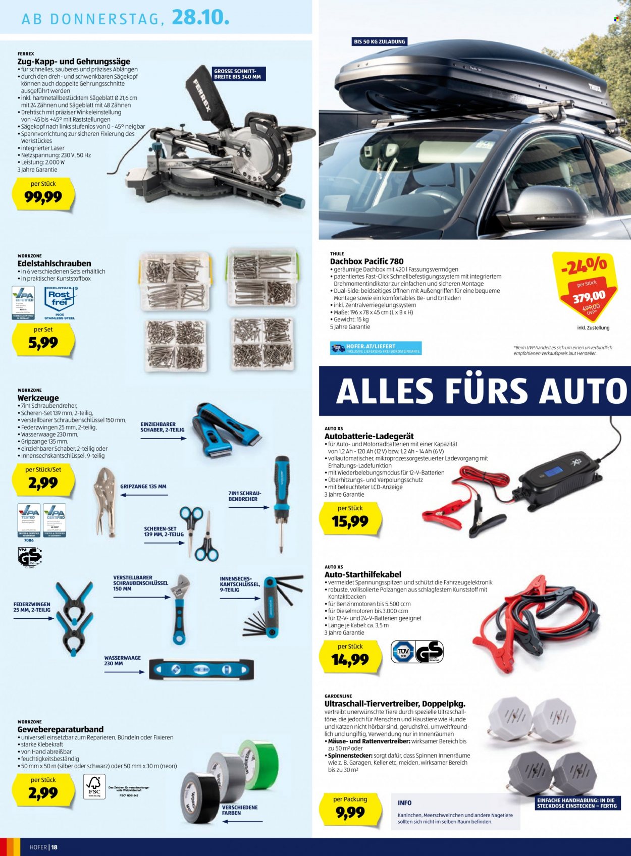 Angebote Hofer - 22.10.2021 - 28.10.2021. Seite 18