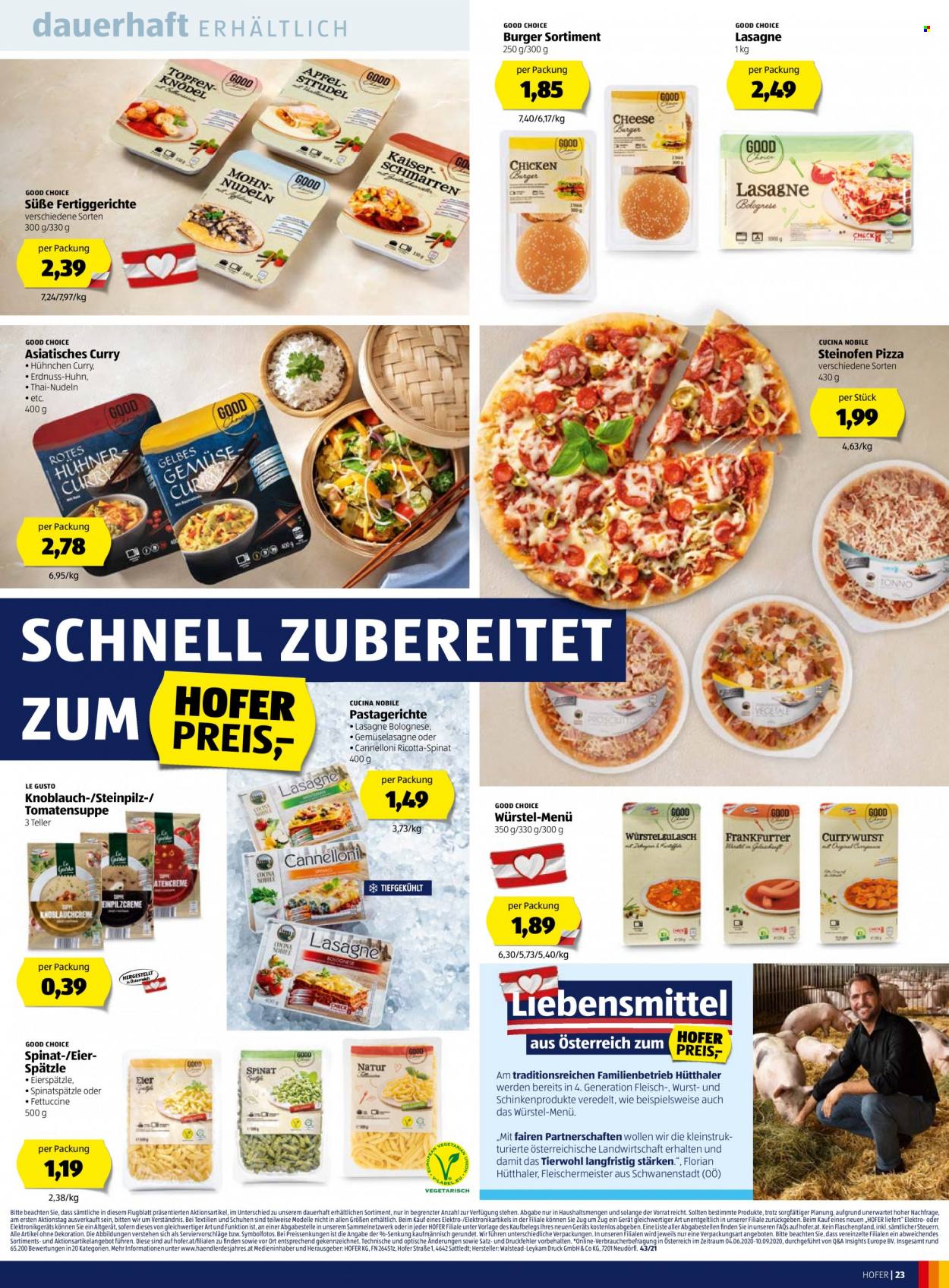 Angebote Hofer - 22.10.2021 - 28.10.2021. Seite 23