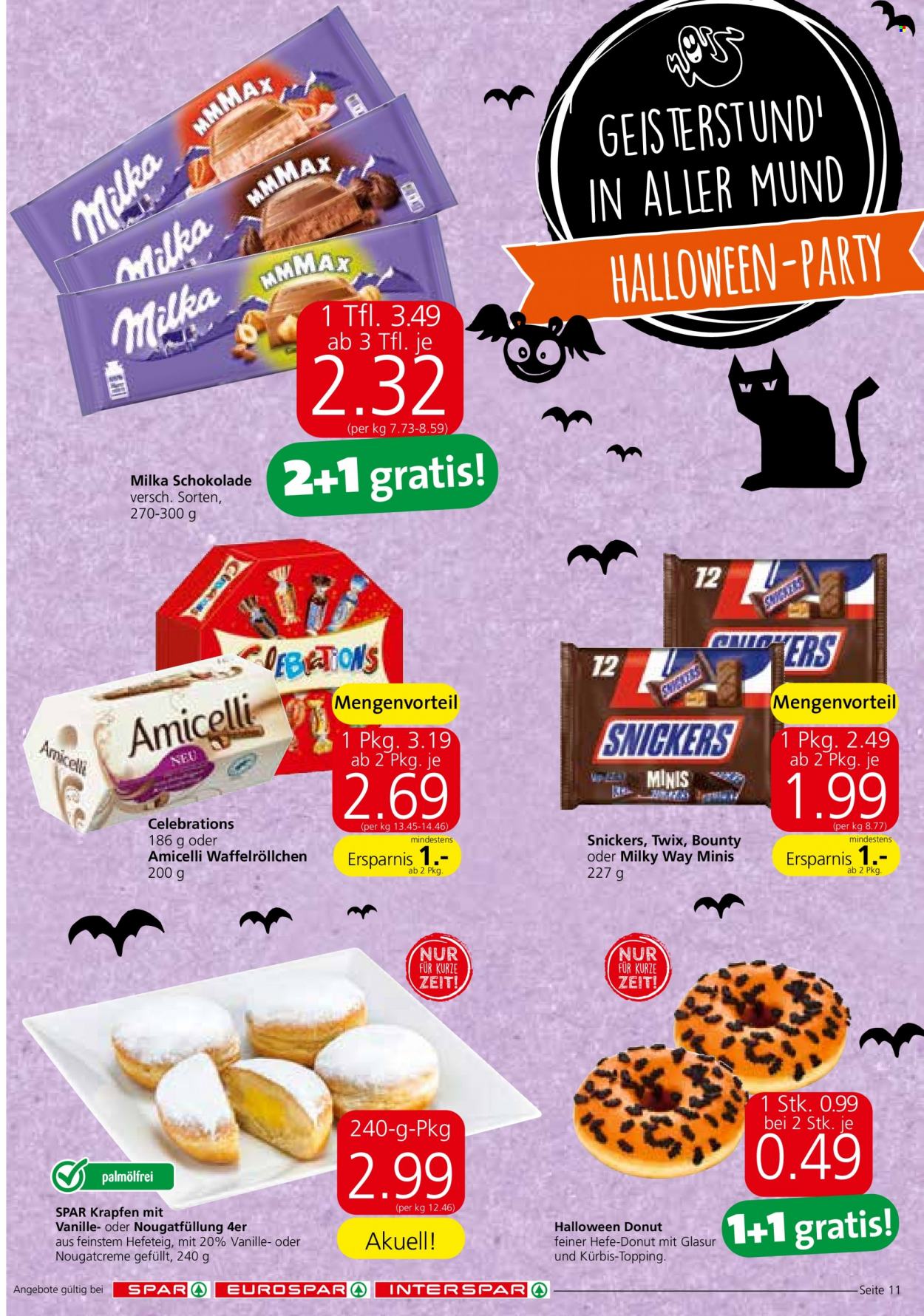 Angebote SPAR - 21.10.2021 - 3.11.2021. Seite 11