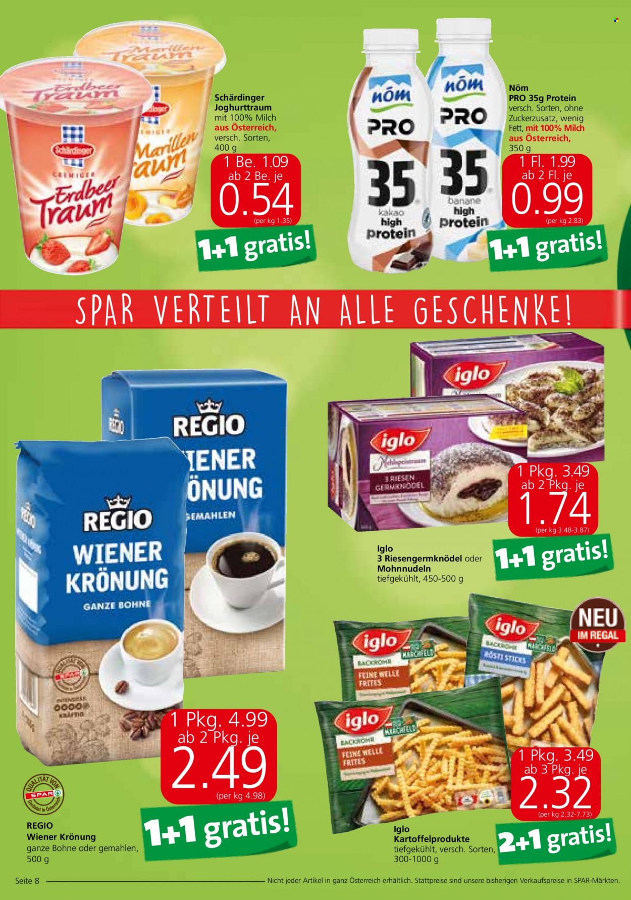Angebote INTERSPAR - 21.10.2021 - 3.11.2021. Seite 8