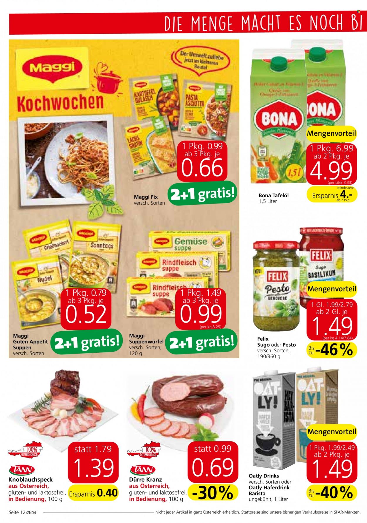 Angebote INTERSPAR - 21.10.2021 - 3.11.2021. Seite 12