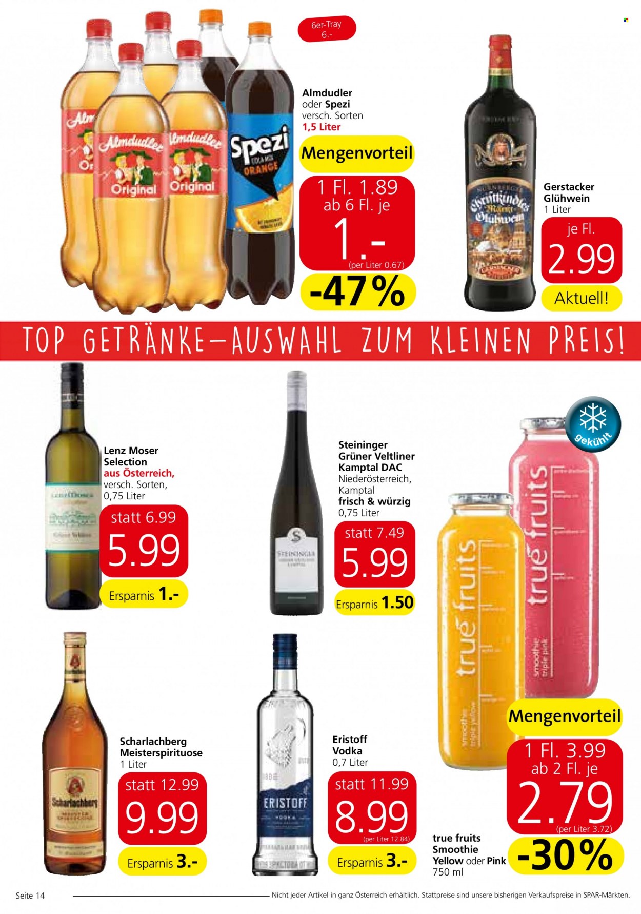 Angebote INTERSPAR - 21.10.2021 - 3.11.2021. Seite 14