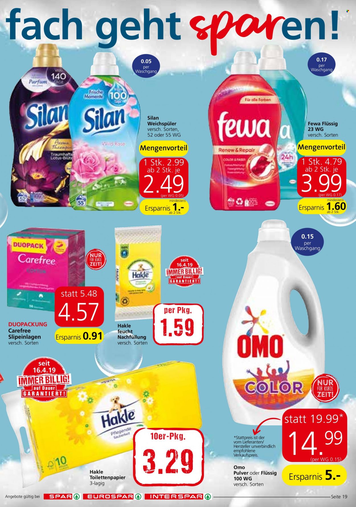 Angebote INTERSPAR - 21.10.2021 - 3.11.2021. Seite 19