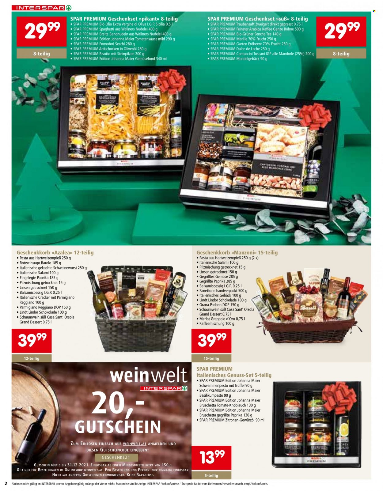 Angebote INTERSPAR - 21.10.2021 - 24.12.2021. Seite 2