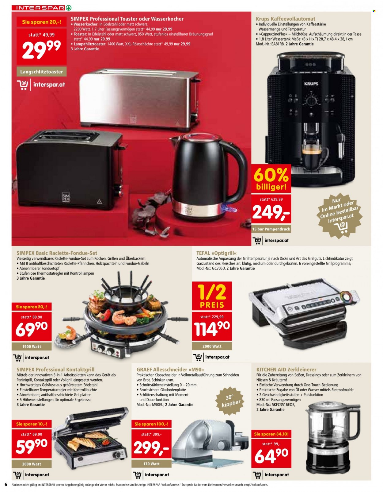 Angebote INTERSPAR - 21.10.2021 - 24.12.2021. Seite 6