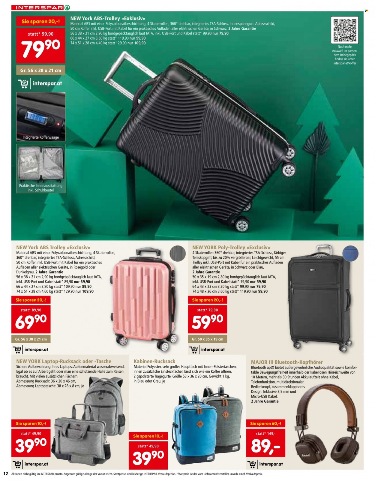 Angebote INTERSPAR - 21.10.2021 - 24.12.2021. Seite 12