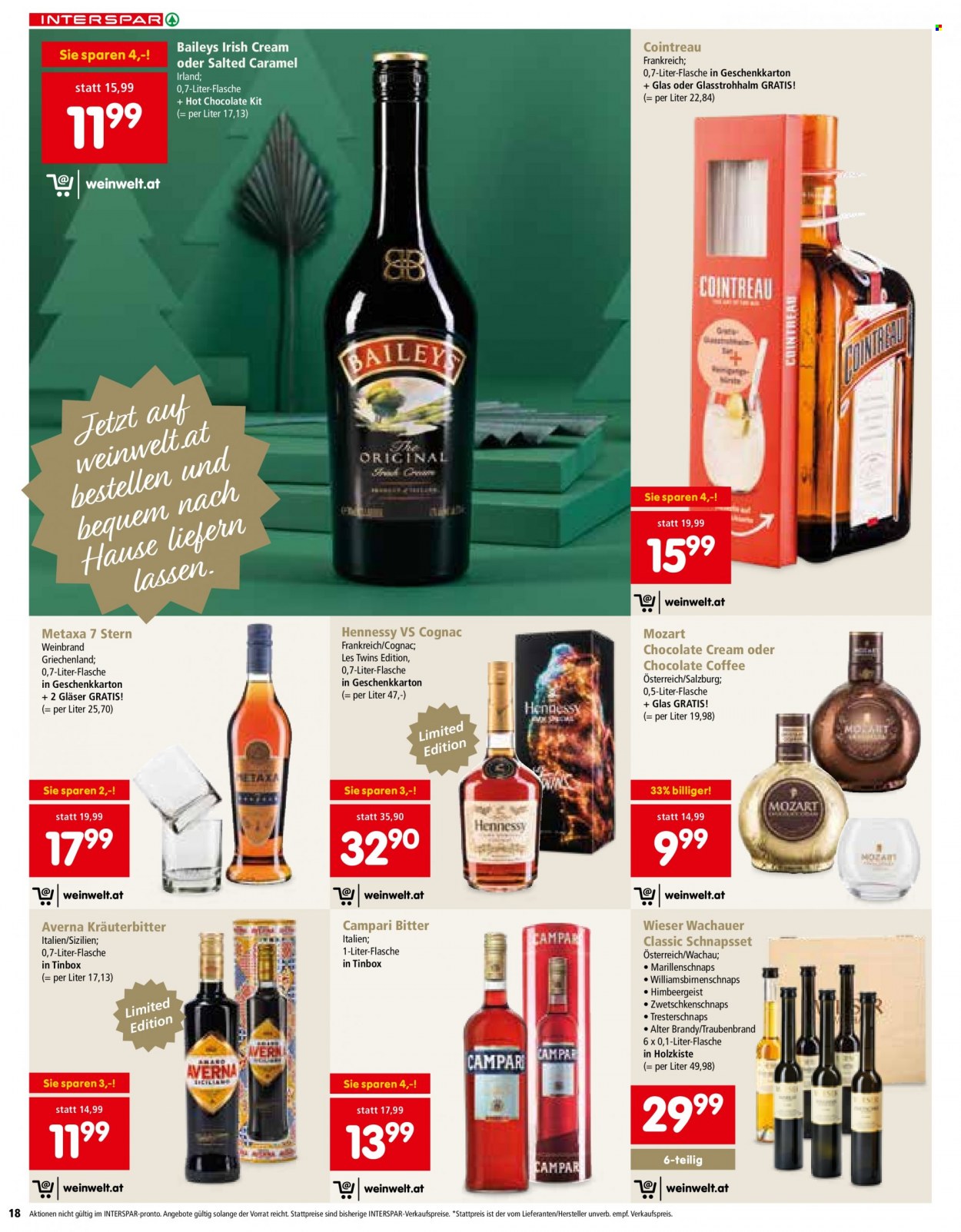 Angebote INTERSPAR - 21.10.2021 - 24.12.2021. Seite 18