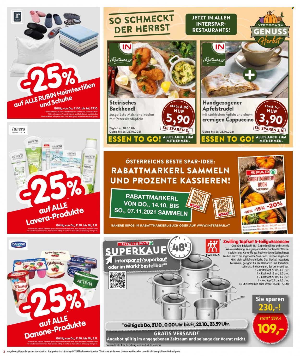 Angebote INTERSPAR - 21.10.2021 - 3.11.2021. Seite 2