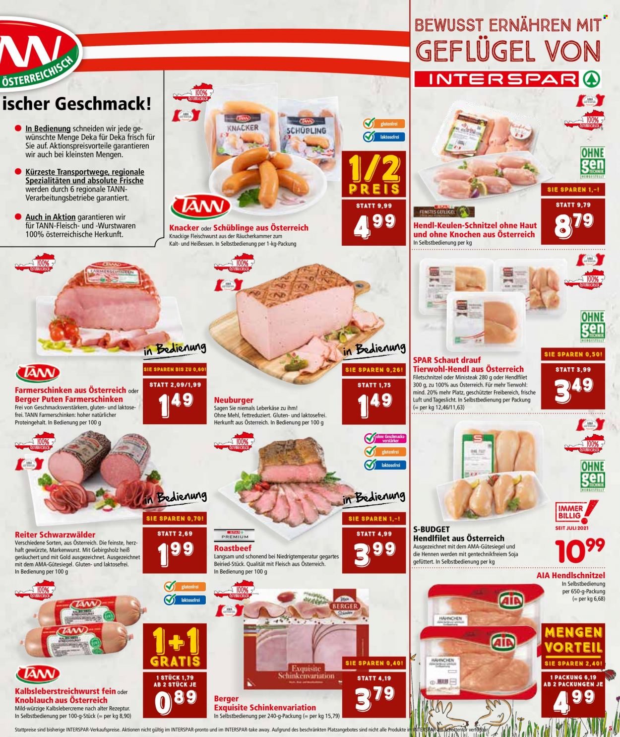 Angebote INTERSPAR - 21.10.2021 - 3.11.2021. Seite 5
