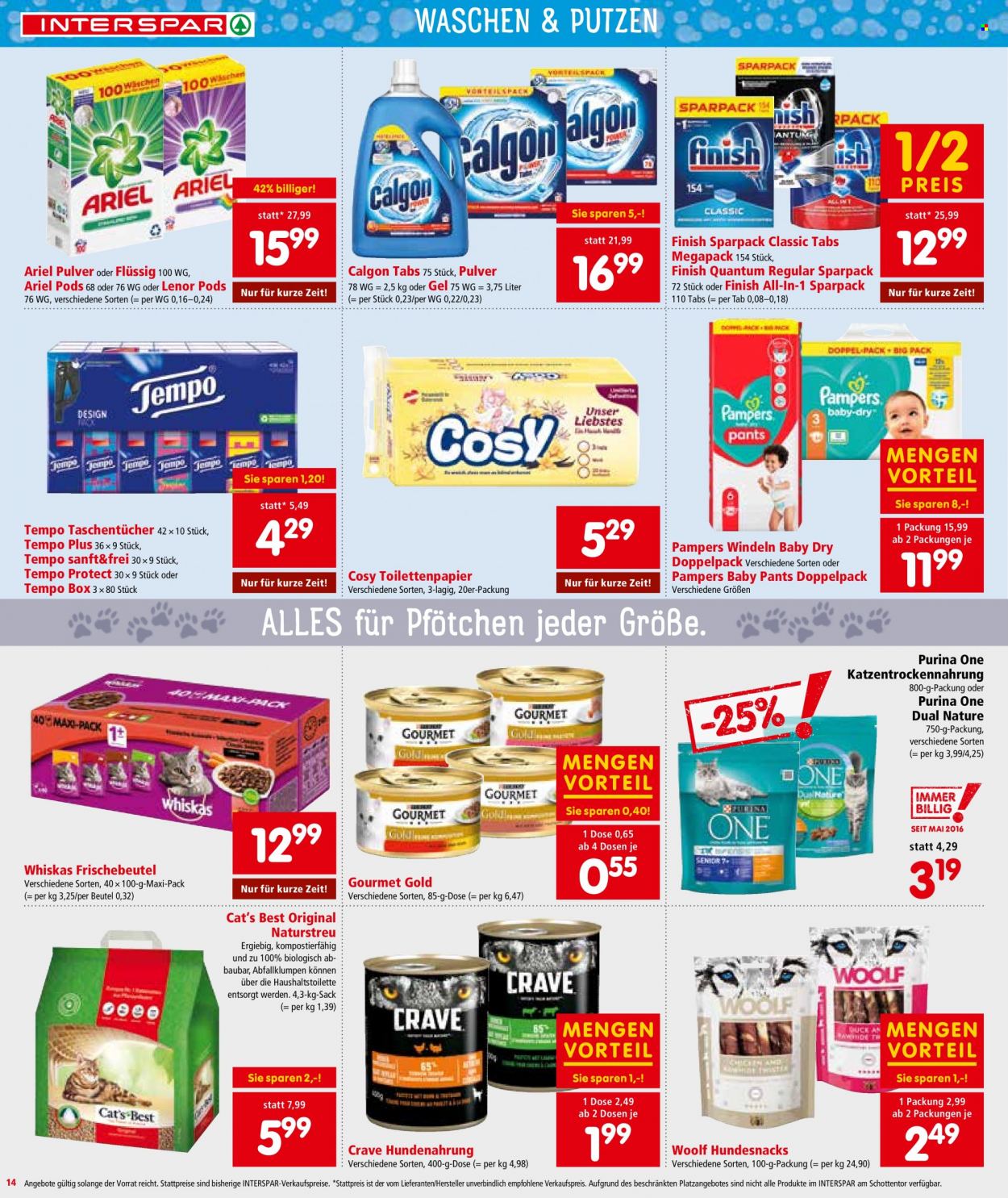Angebote INTERSPAR - 21.10.2021 - 3.11.2021. Seite 14