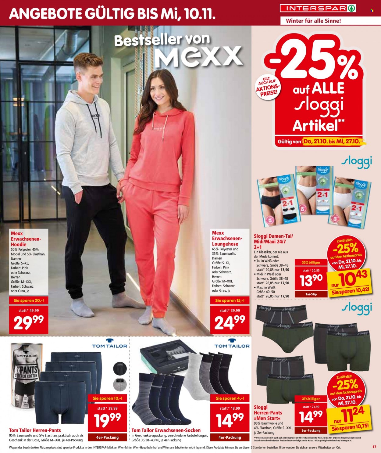 Angebote INTERSPAR - 21.10.2021 - 3.11.2021. Seite 17