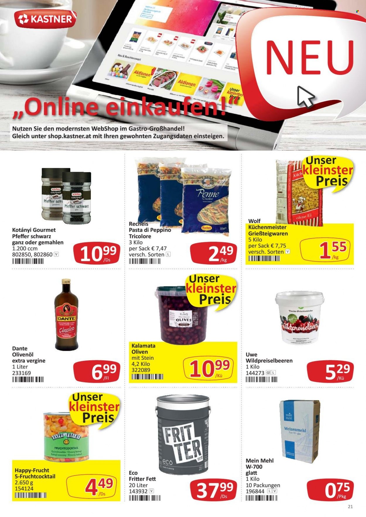 Angebote KASTNER - 25.10.2021 - 6.11.2021. Seite 21