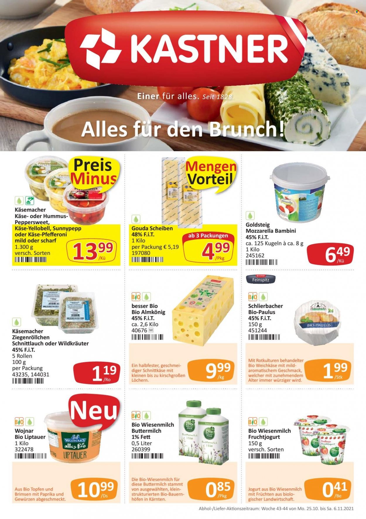Angebote KASTNER - 25.10.2021 - 6.11.2021. Seite 1