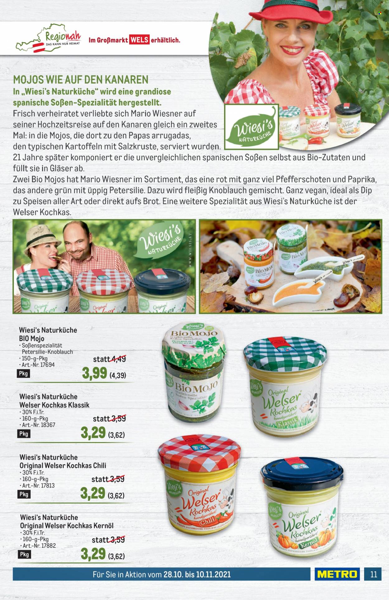Angebote Metro - 28.10.2021 - 10.11.2021. Seite 11