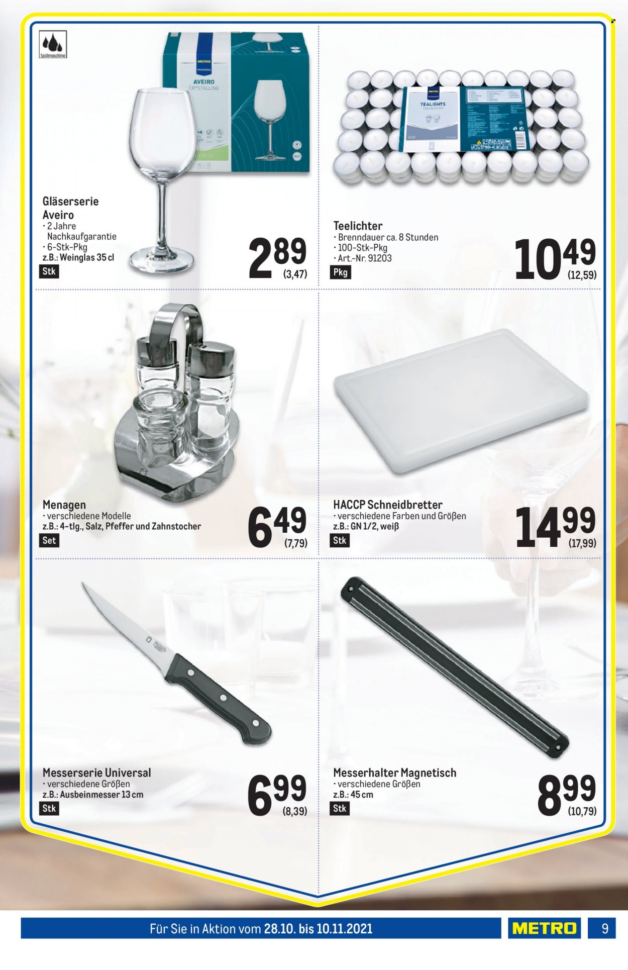 Angebote Metro - 28.10.2021 - 10.11.2021. Seite 9