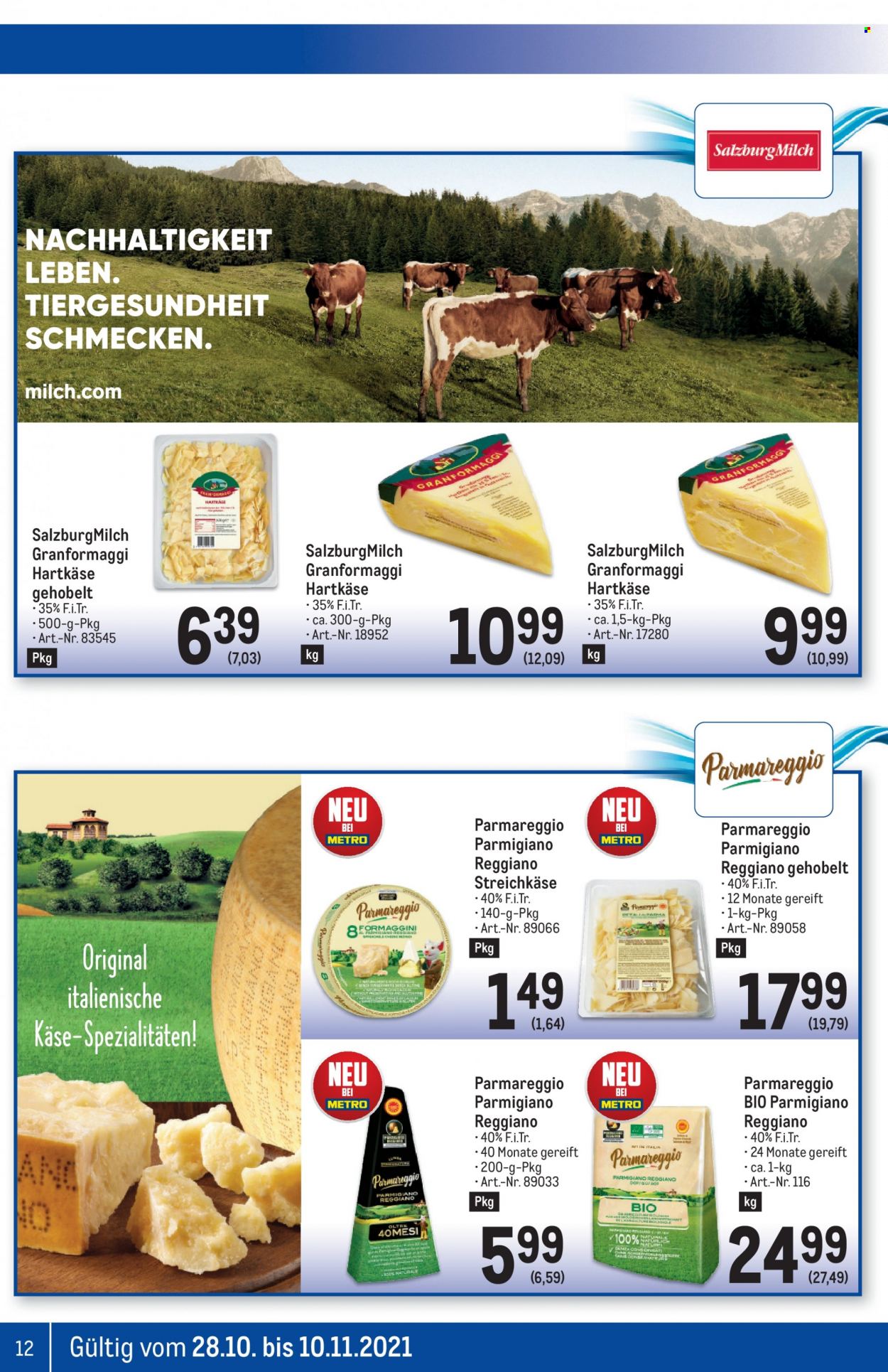 Angebote Metro - 28.10.2021 - 10.11.2021. Seite 12