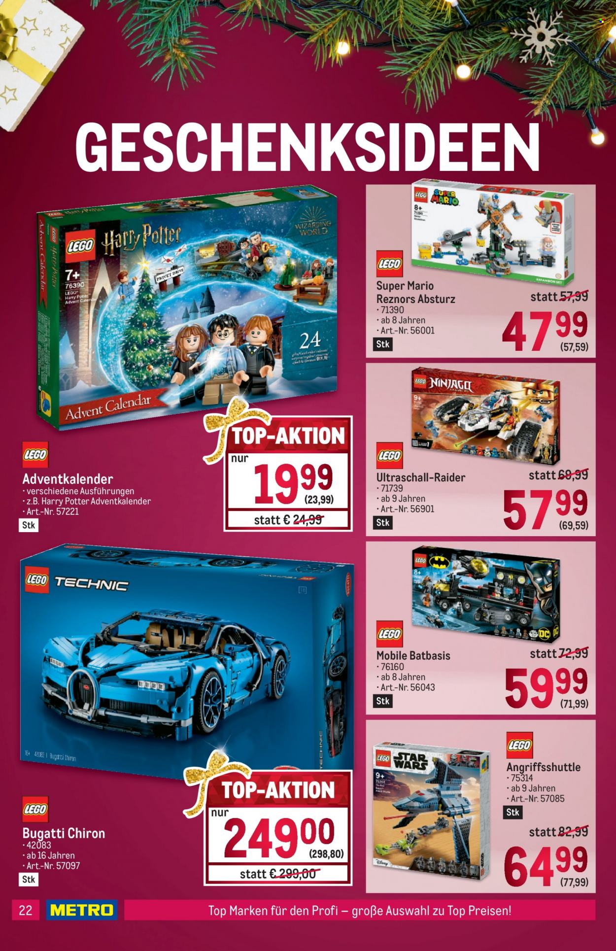 Angebote Metro - 28.10.2021 - 10.11.2021. Seite 22