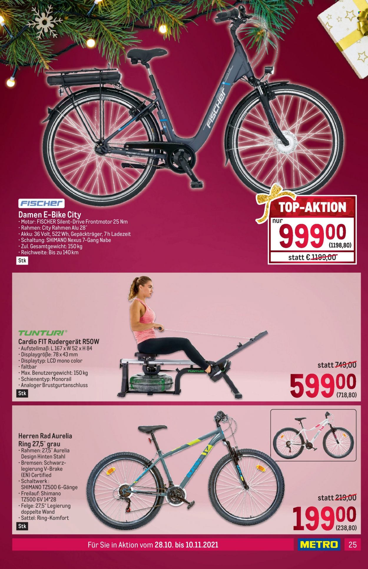 Angebote Metro - 28.10.2021 - 10.11.2021. Seite 25