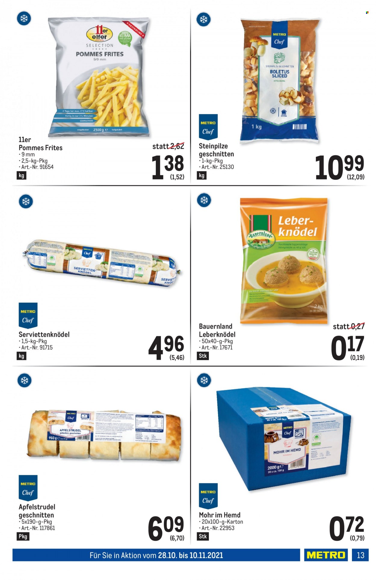 Angebote Metro - 28.10.2021 - 10.11.2021. Seite 13
