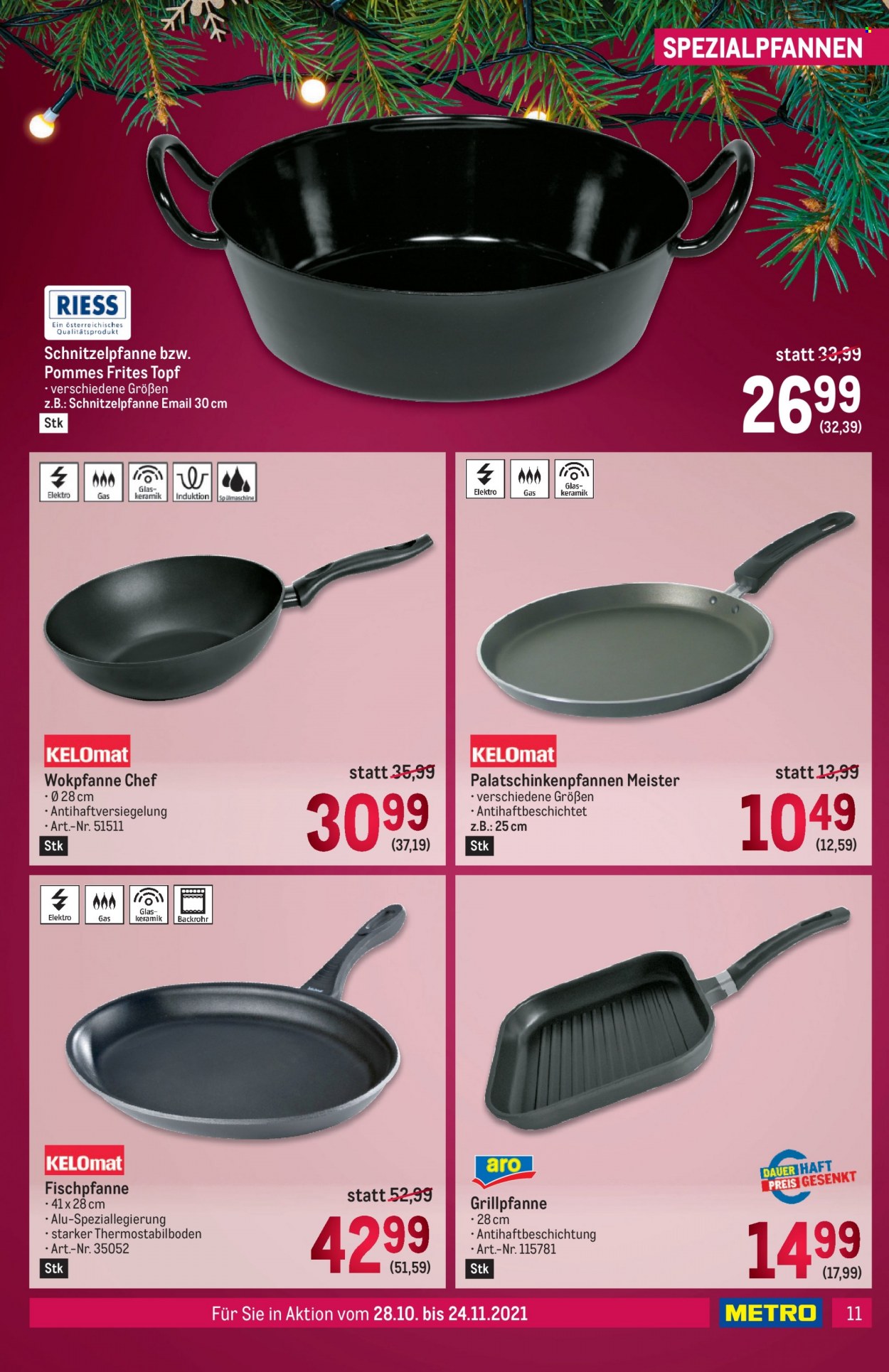 Angebote Metro - 28.10.2021 - 24.11.2021. Seite 11