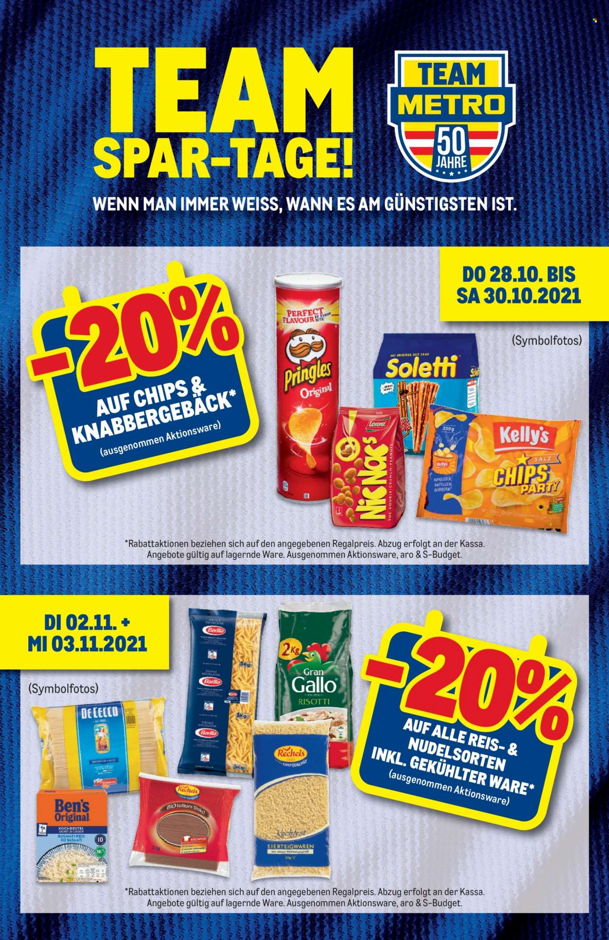Angebote Metro - 28.10.2021 - 10.11.2021. Seite 1