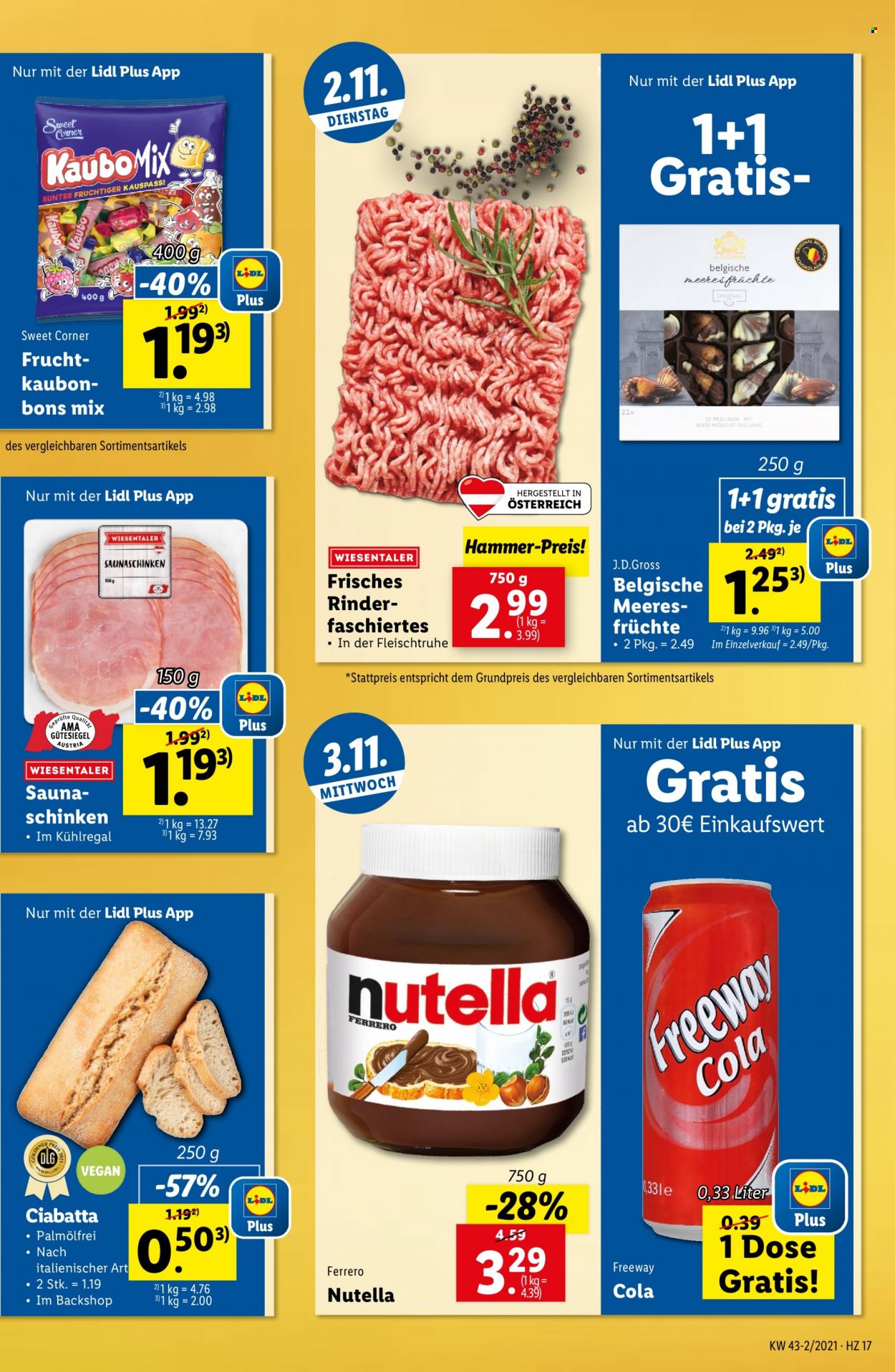 Angebote Lidl - 28.10.2021 - 3.11.2021. Seite 17