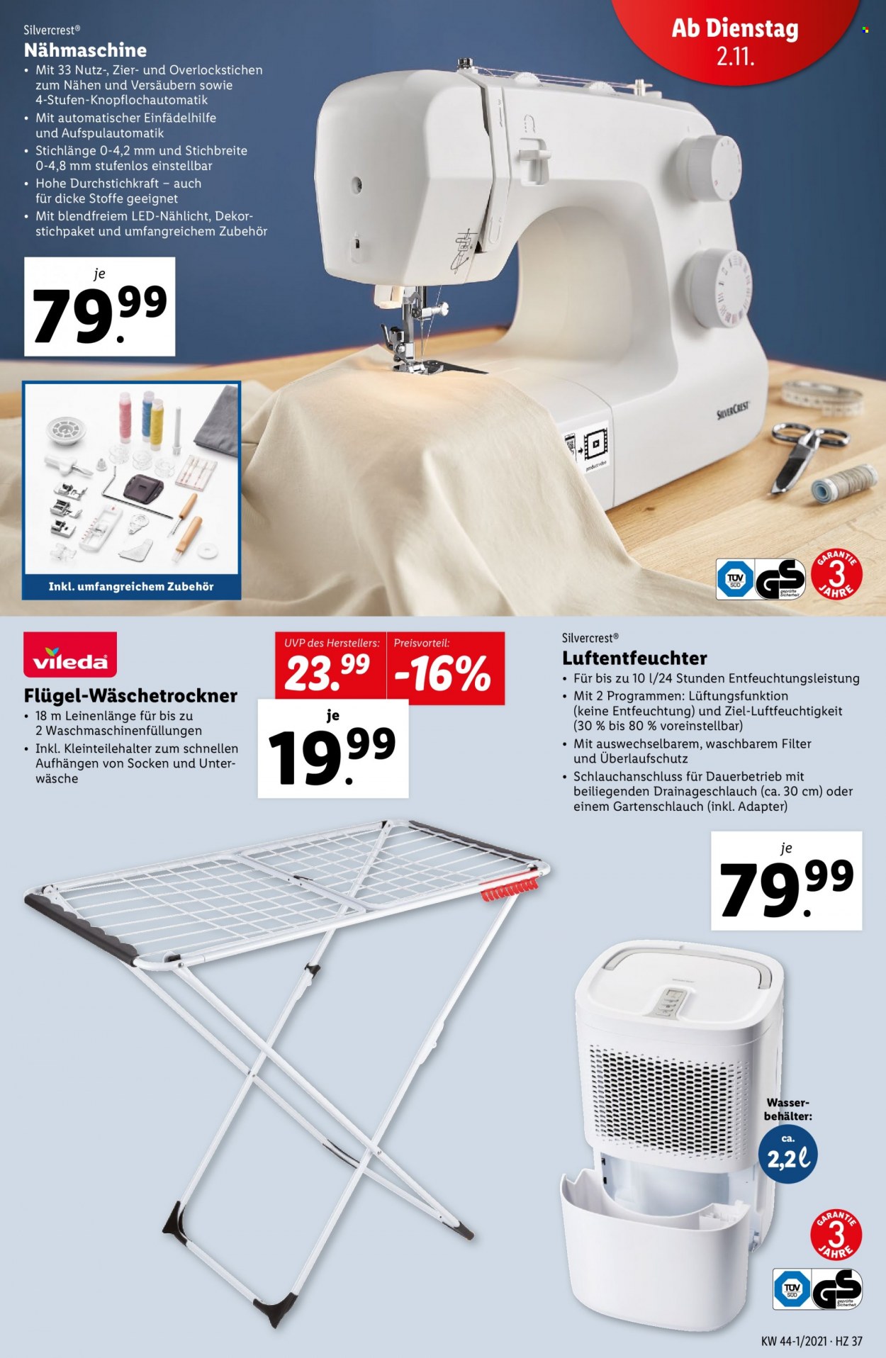 Angebote Lidl - 28.10.2021 - 3.11.2021. Seite 37