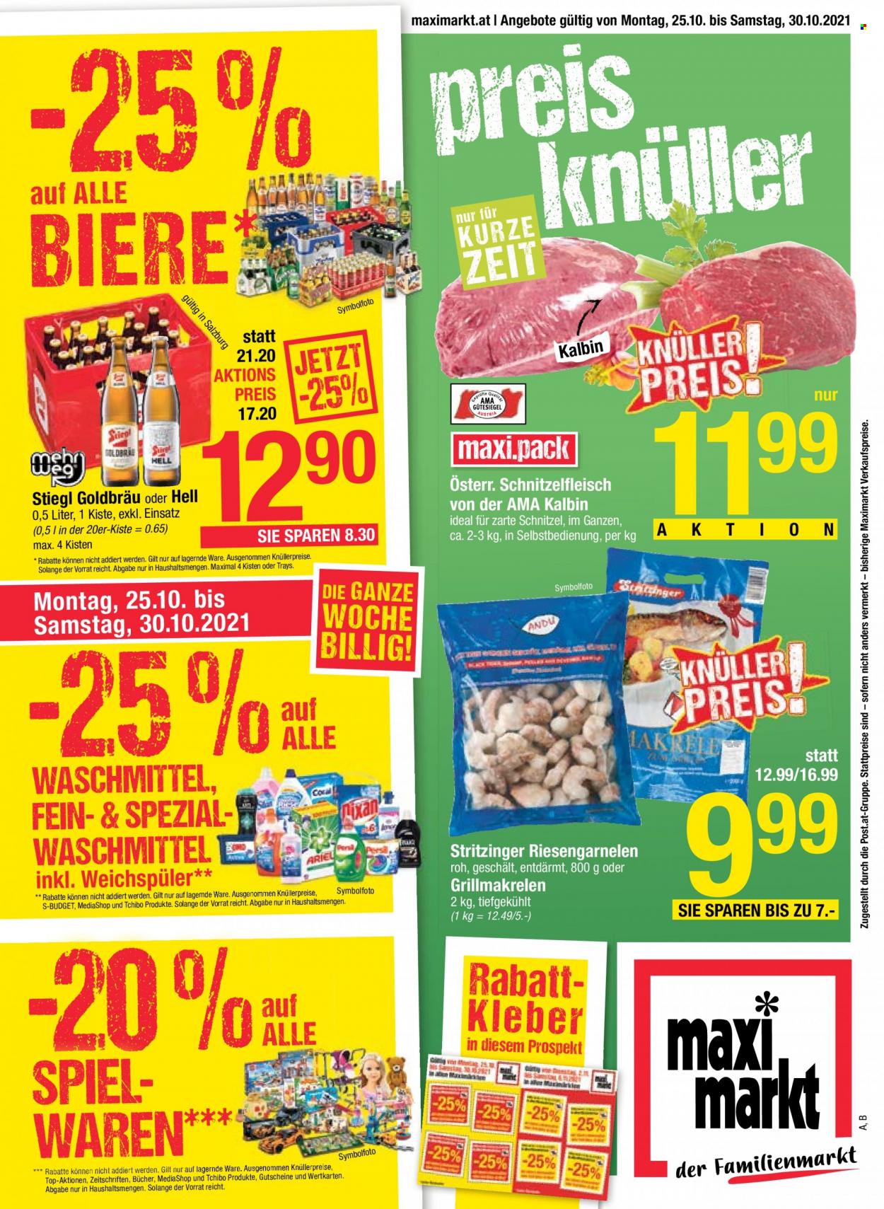 Angebote Maximarkt - 25.10.2021 - 30.10.2021. Seite 1