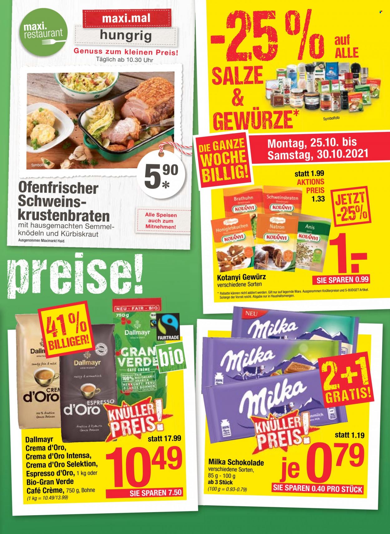 Angebote Maximarkt - 25.10.2021 - 30.10.2021. Seite 3