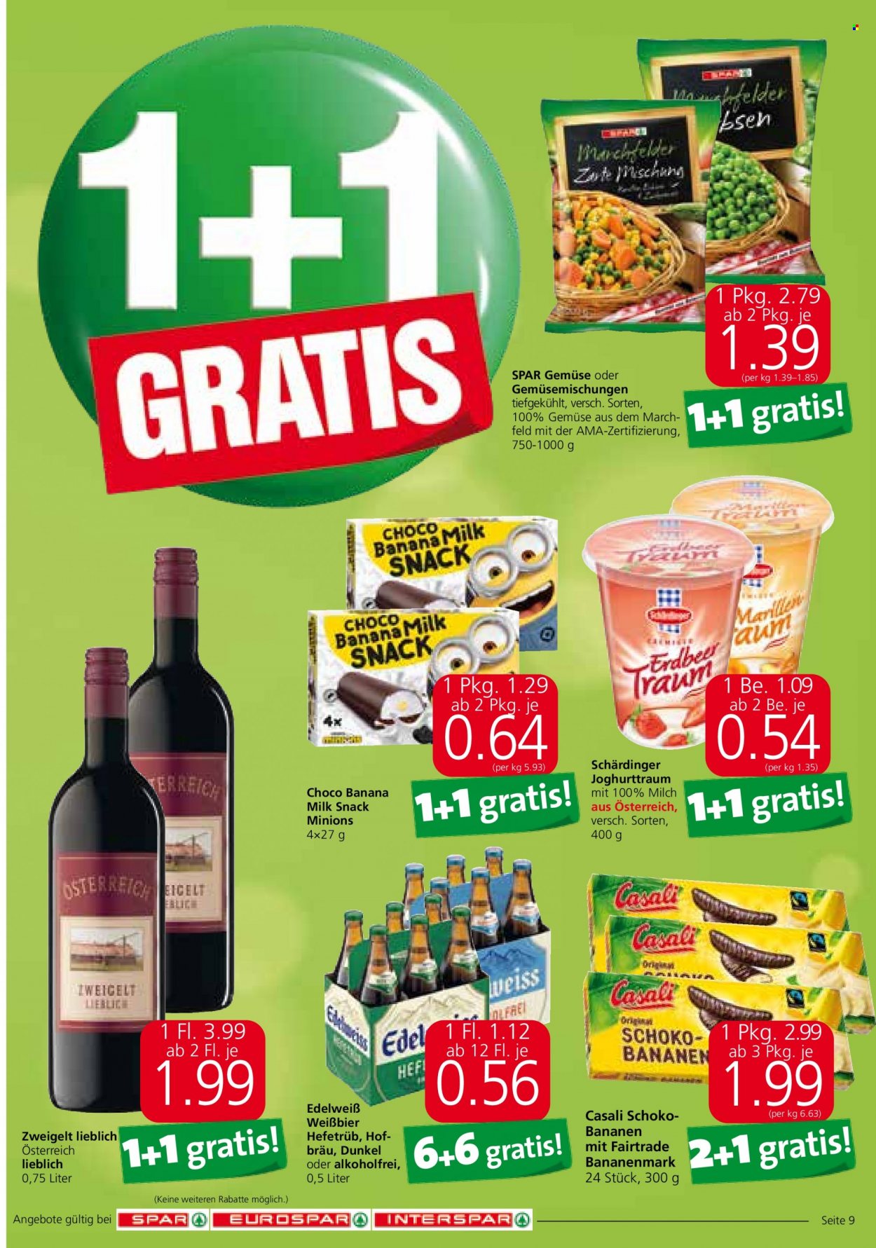 Angebote SPAR - 28.10.2021 - 3.11.2021. Seite 9