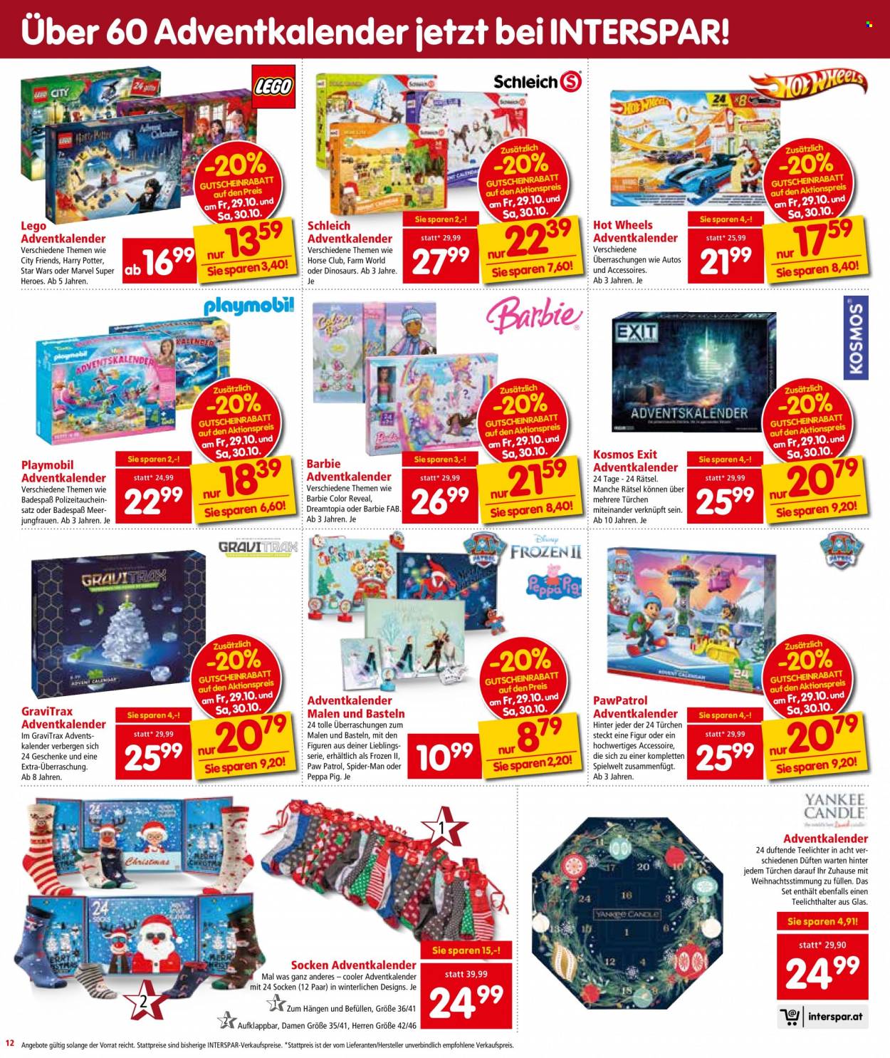 Angebote INTERSPAR - 28.10.2021 - 3.11.2021. Seite 12