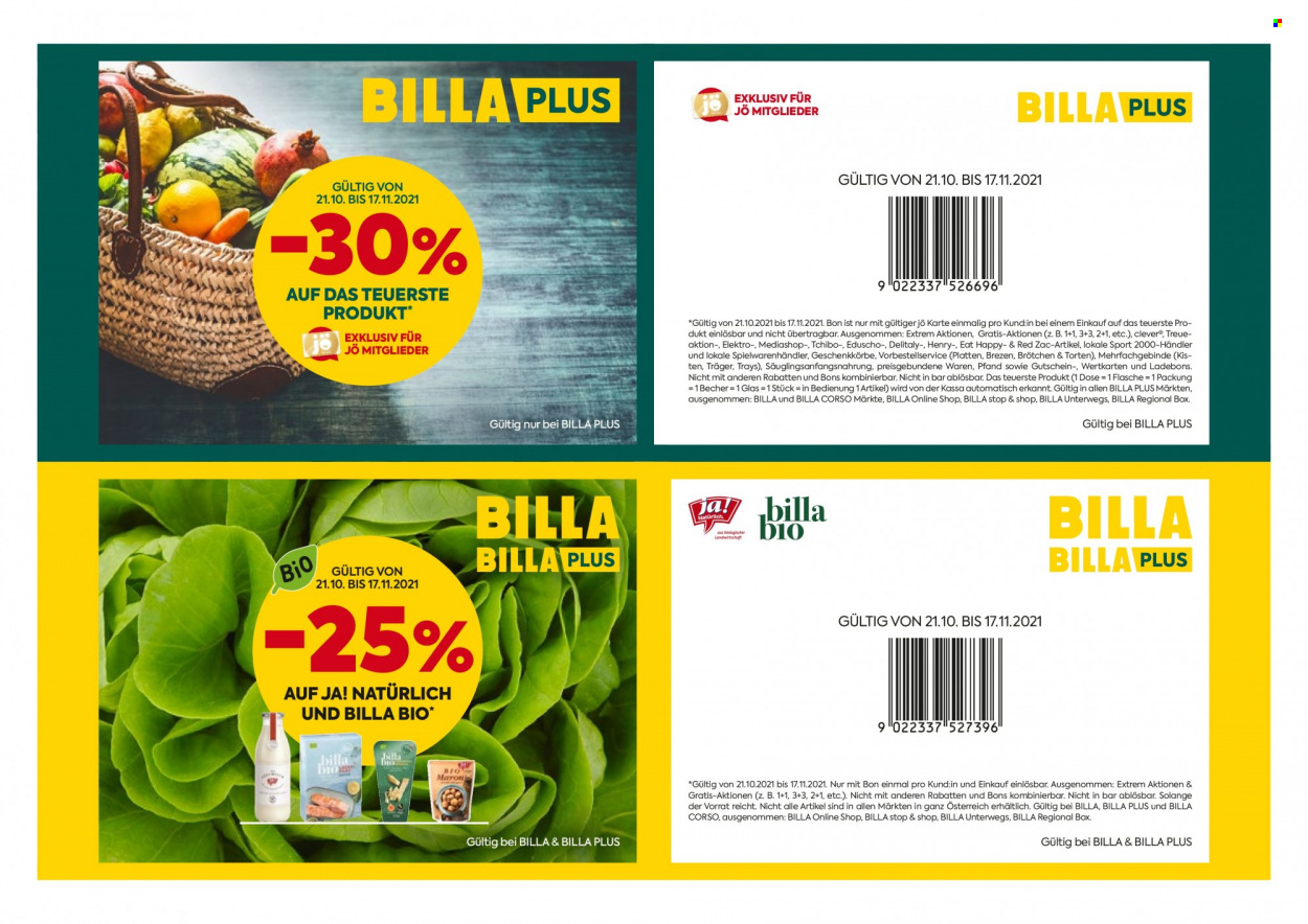 Angebote Billa - 21.10.2021 - 17.11.2021. Seite 2