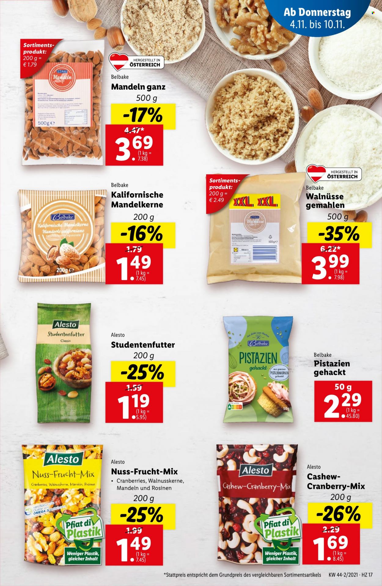 Angebote Lidl - 4.11.2021 - 10.11.2021. Seite 17