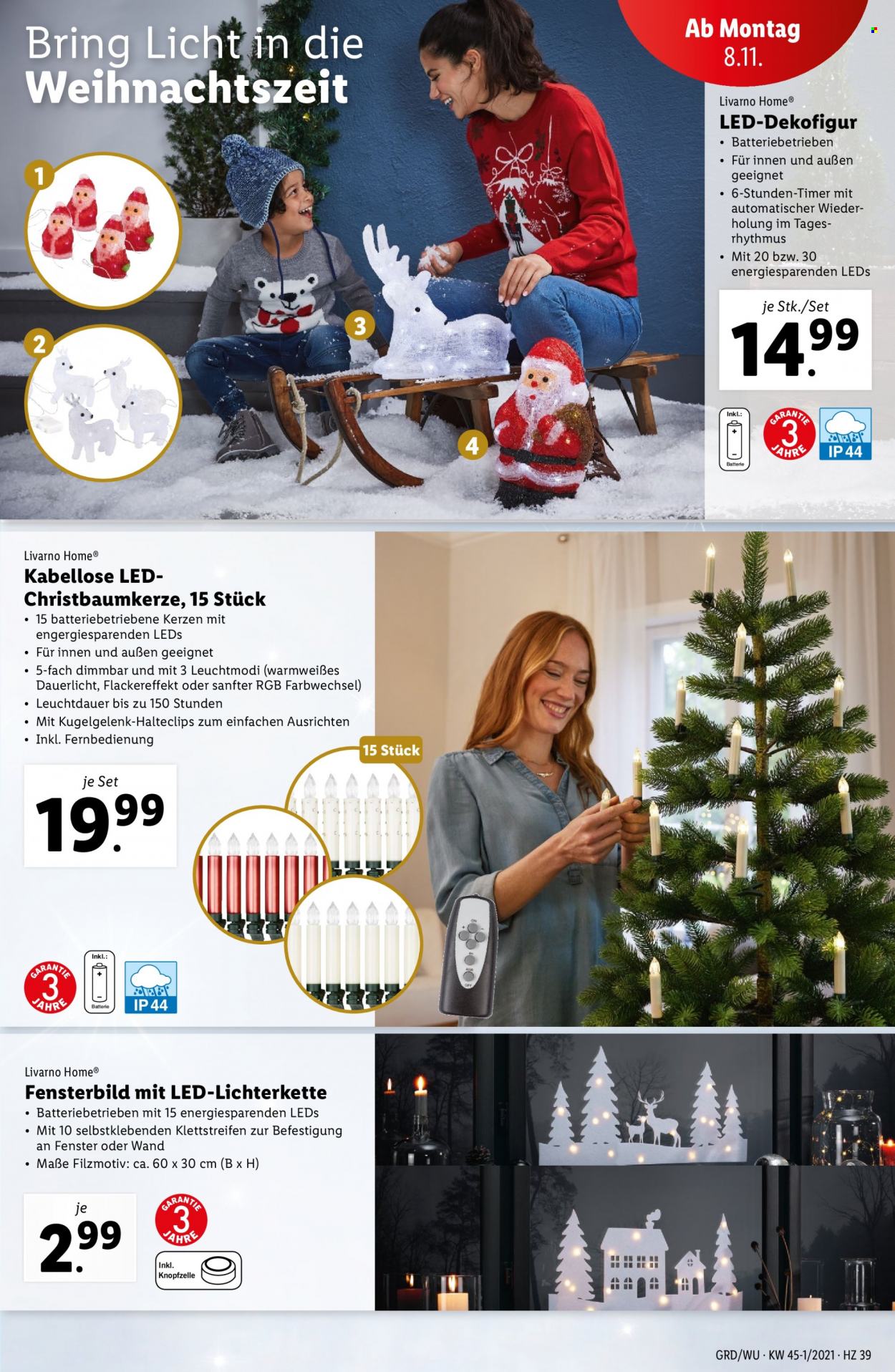 Angebote Lidl - 4.11.2021 - 10.11.2021. Seite 39