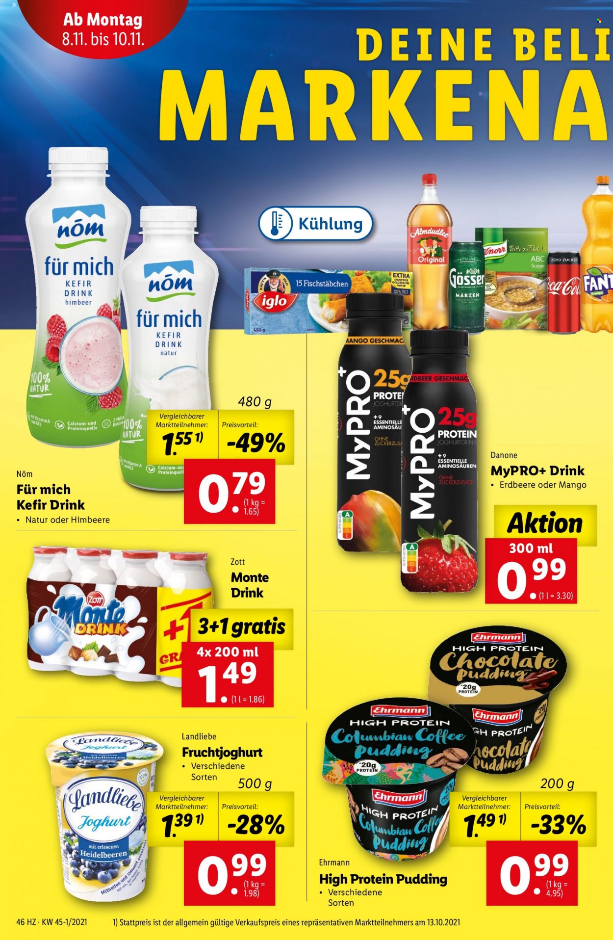 Angebote Lidl - 4.11.2021 - 10.11.2021. Seite 46