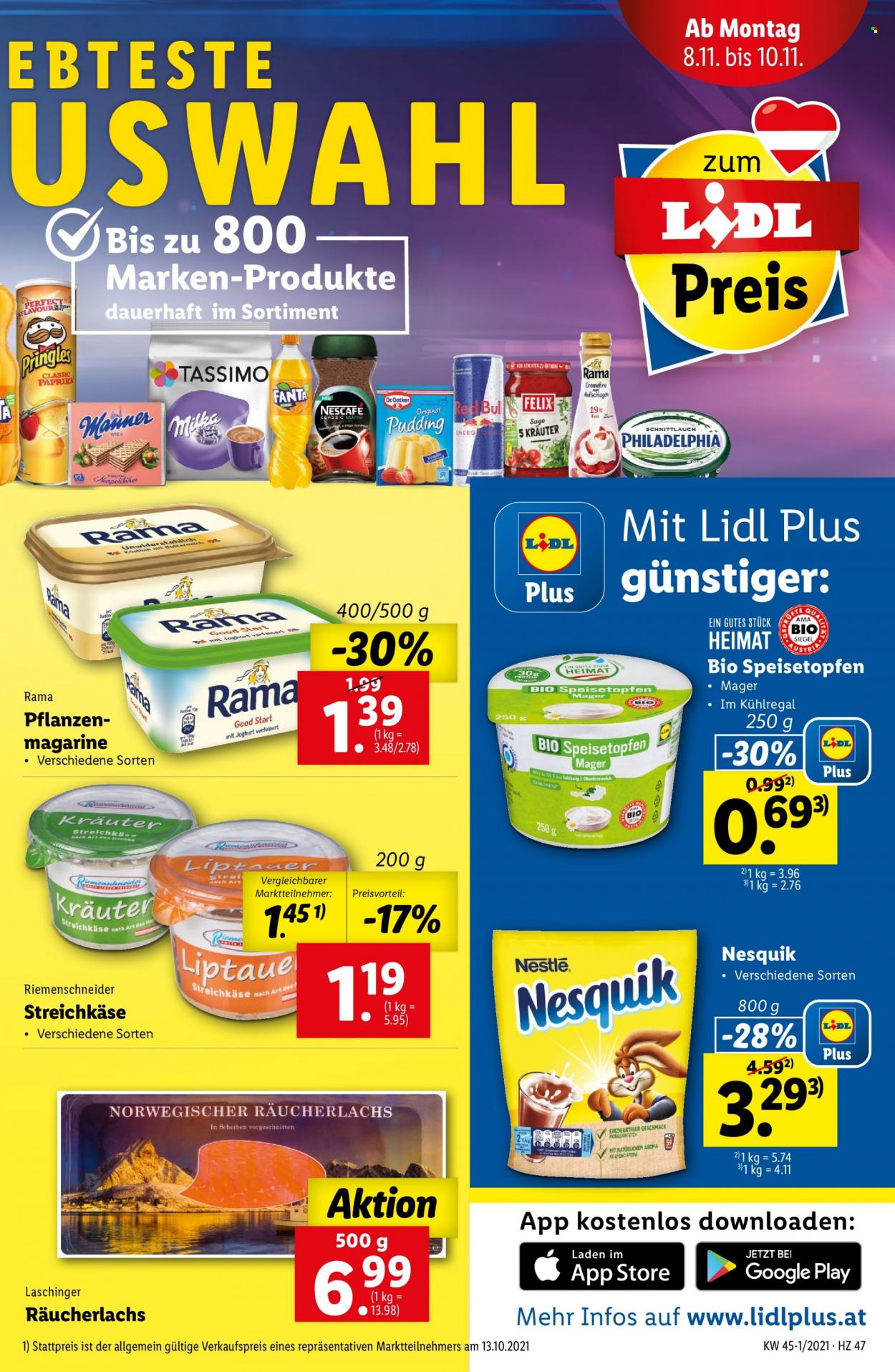 Angebote Lidl - 4.11.2021 - 10.11.2021. Seite 47