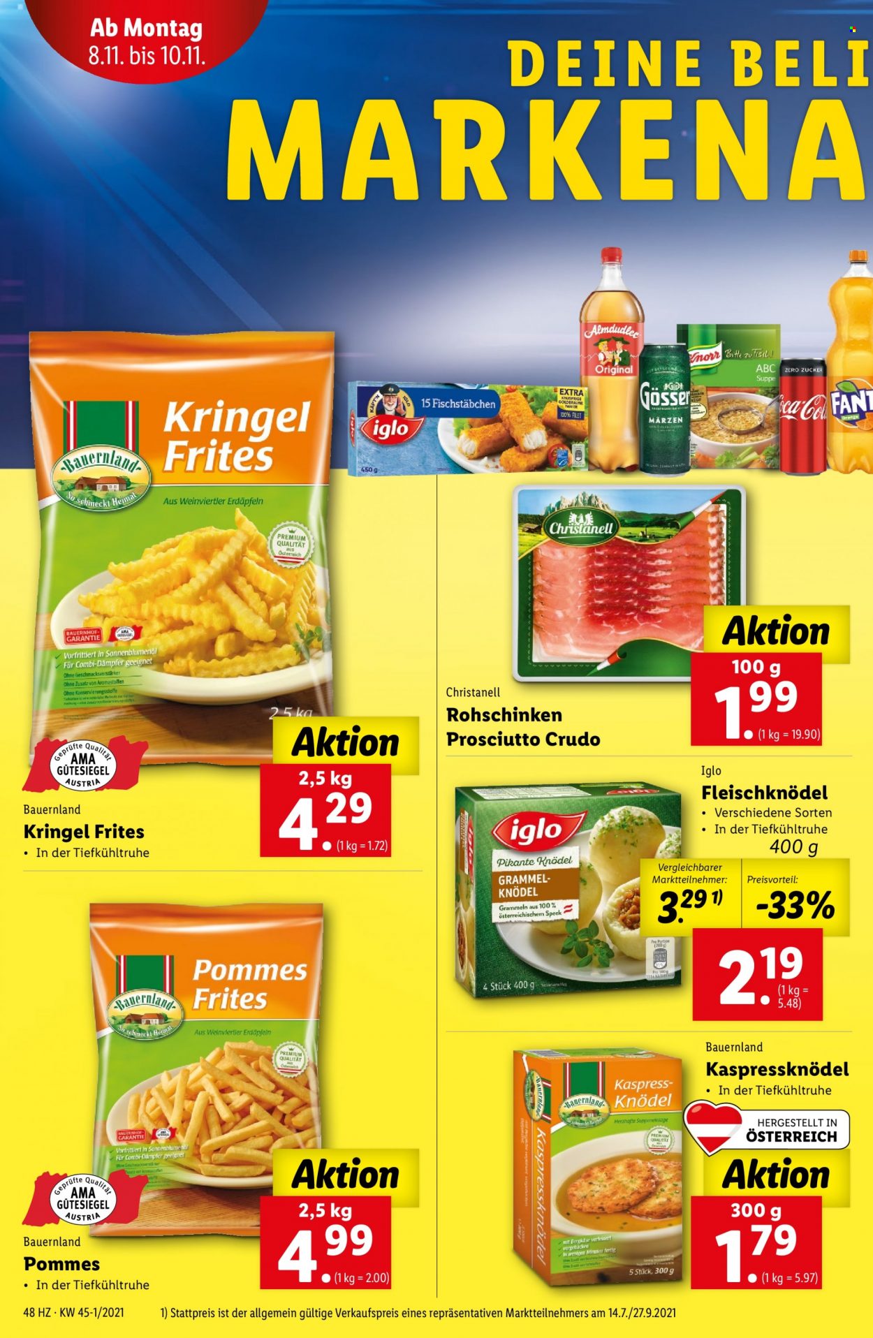 Angebote Lidl - 4.11.2021 - 10.11.2021. Seite 48