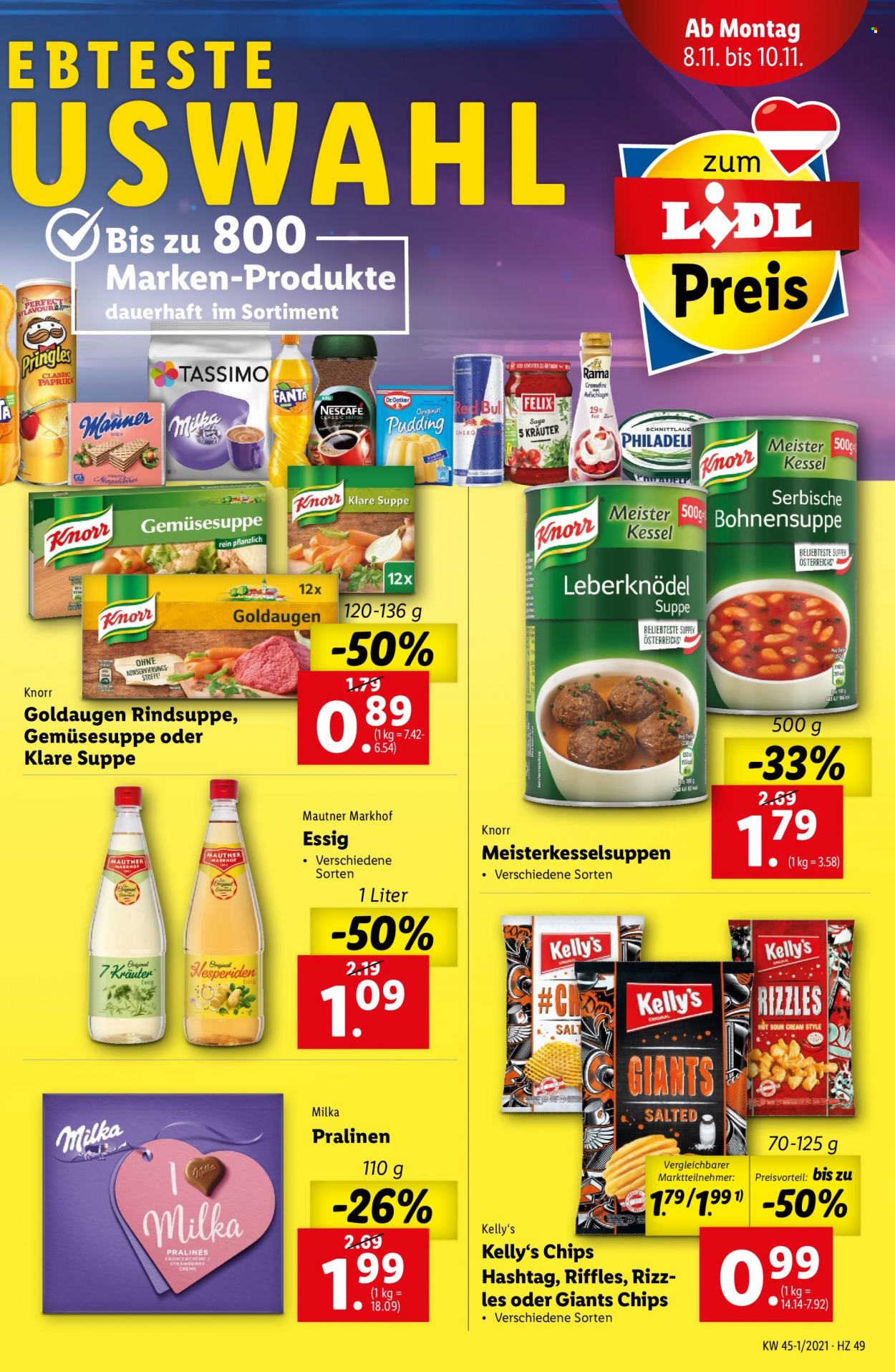 Angebote Lidl - 4.11.2021 - 10.11.2021. Seite 49