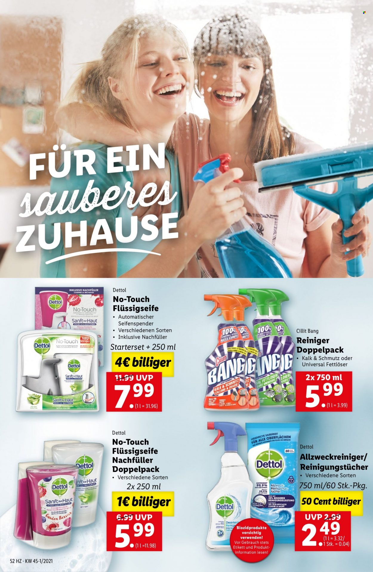 Angebote Lidl - 4.11.2021 - 10.11.2021. Seite 52