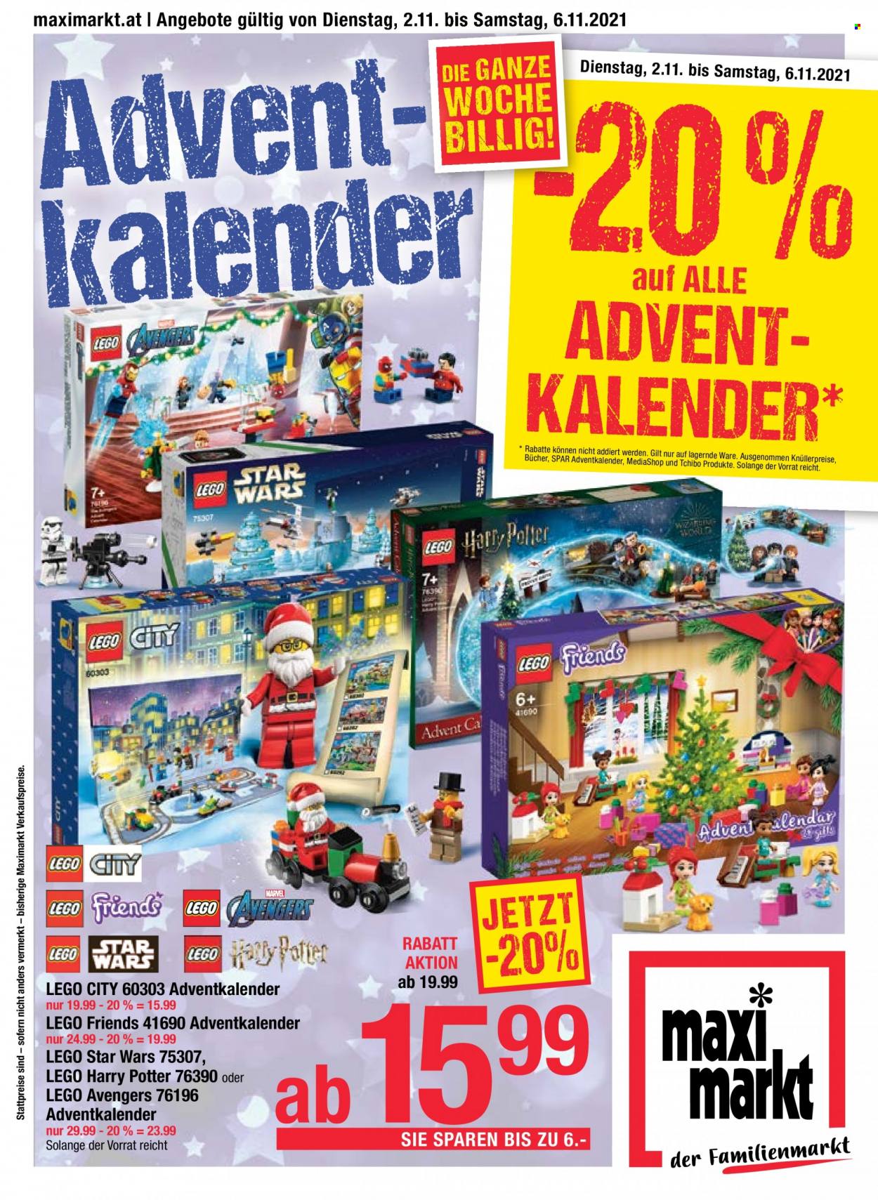 Angebote Maximarkt - 2.11.2021 - 6.11.2021. Seite 1