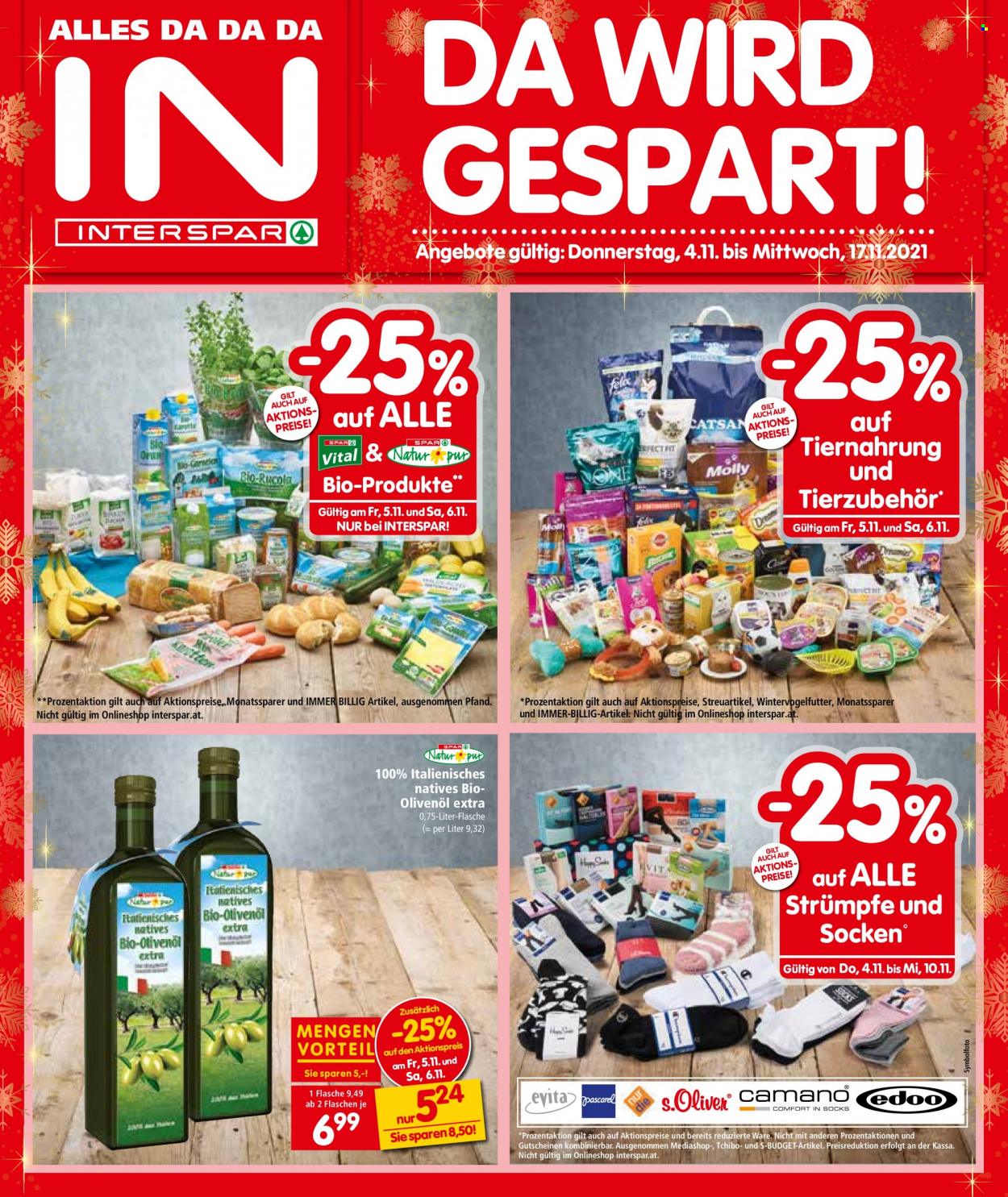 Angebote INTERSPAR - 4.11.2021 - 17.11.2021. Seite 1