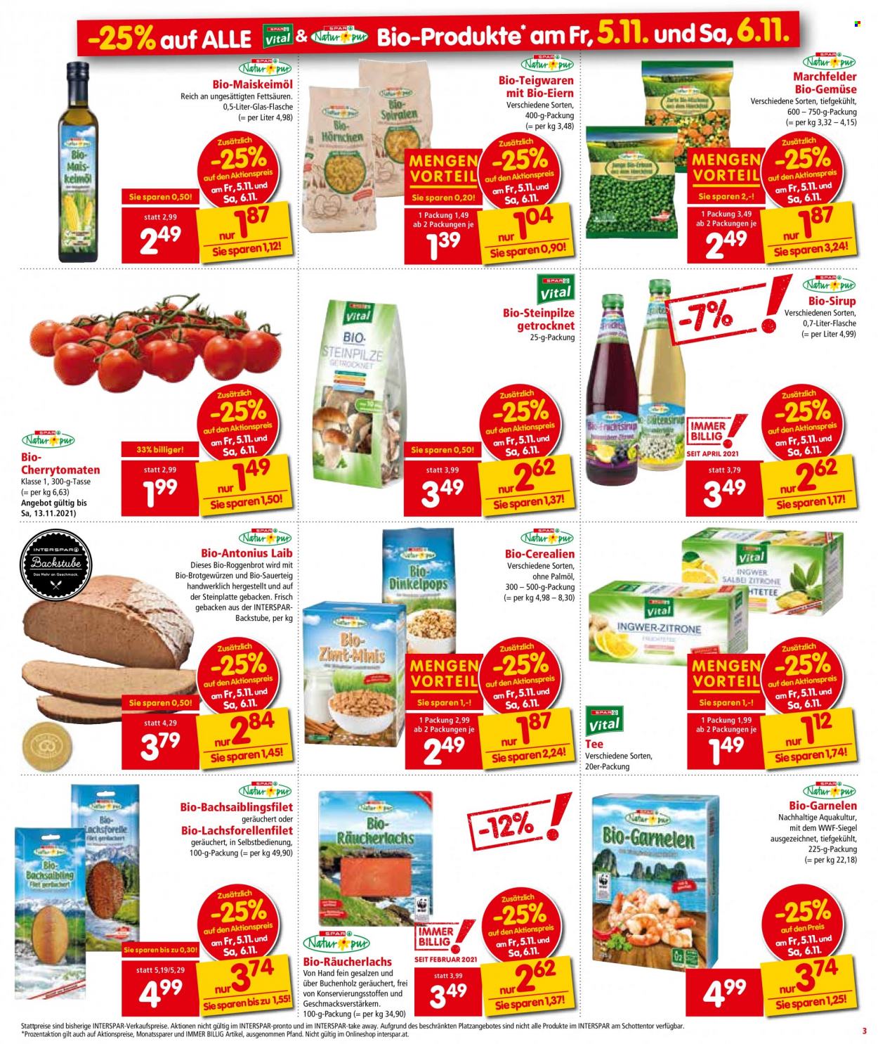 Angebote INTERSPAR - 4.11.2021 - 17.11.2021. Seite 3