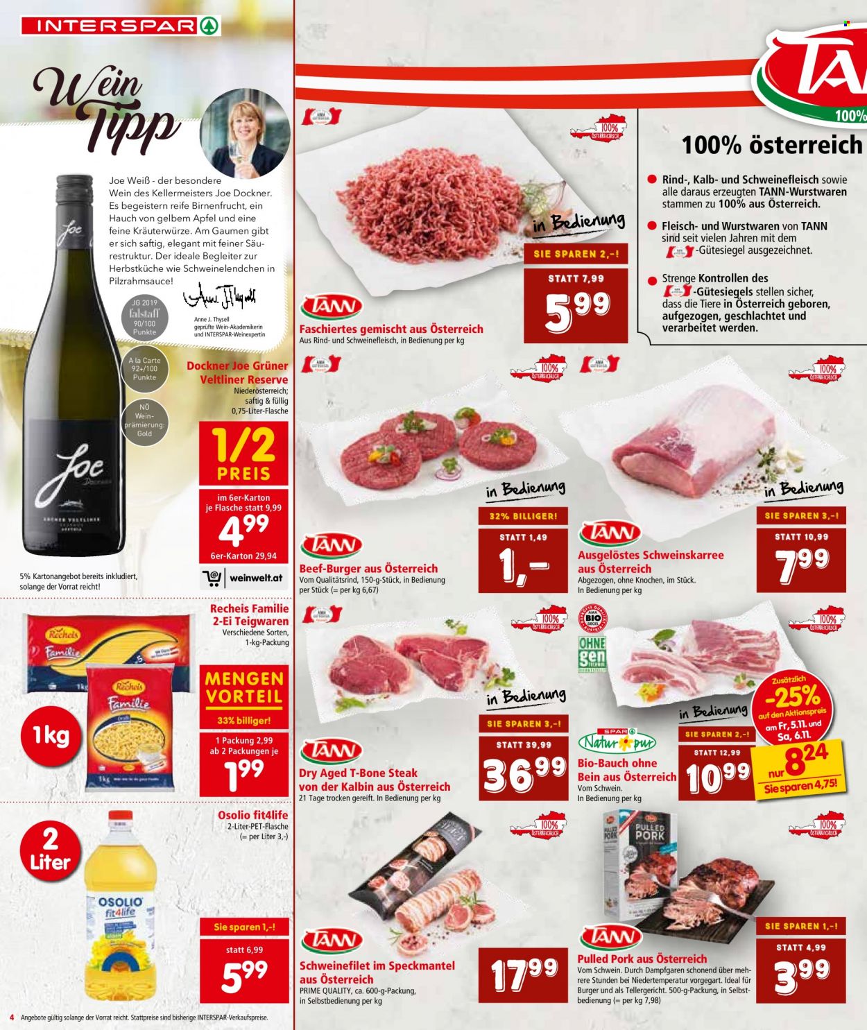 Angebote INTERSPAR - 4.11.2021 - 17.11.2021. Seite 4
