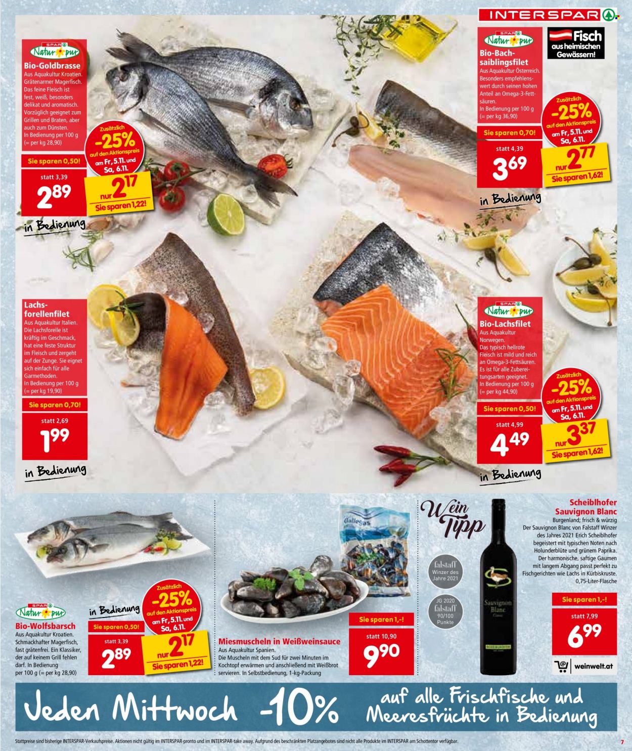 Angebote INTERSPAR - 4.11.2021 - 17.11.2021. Seite 7