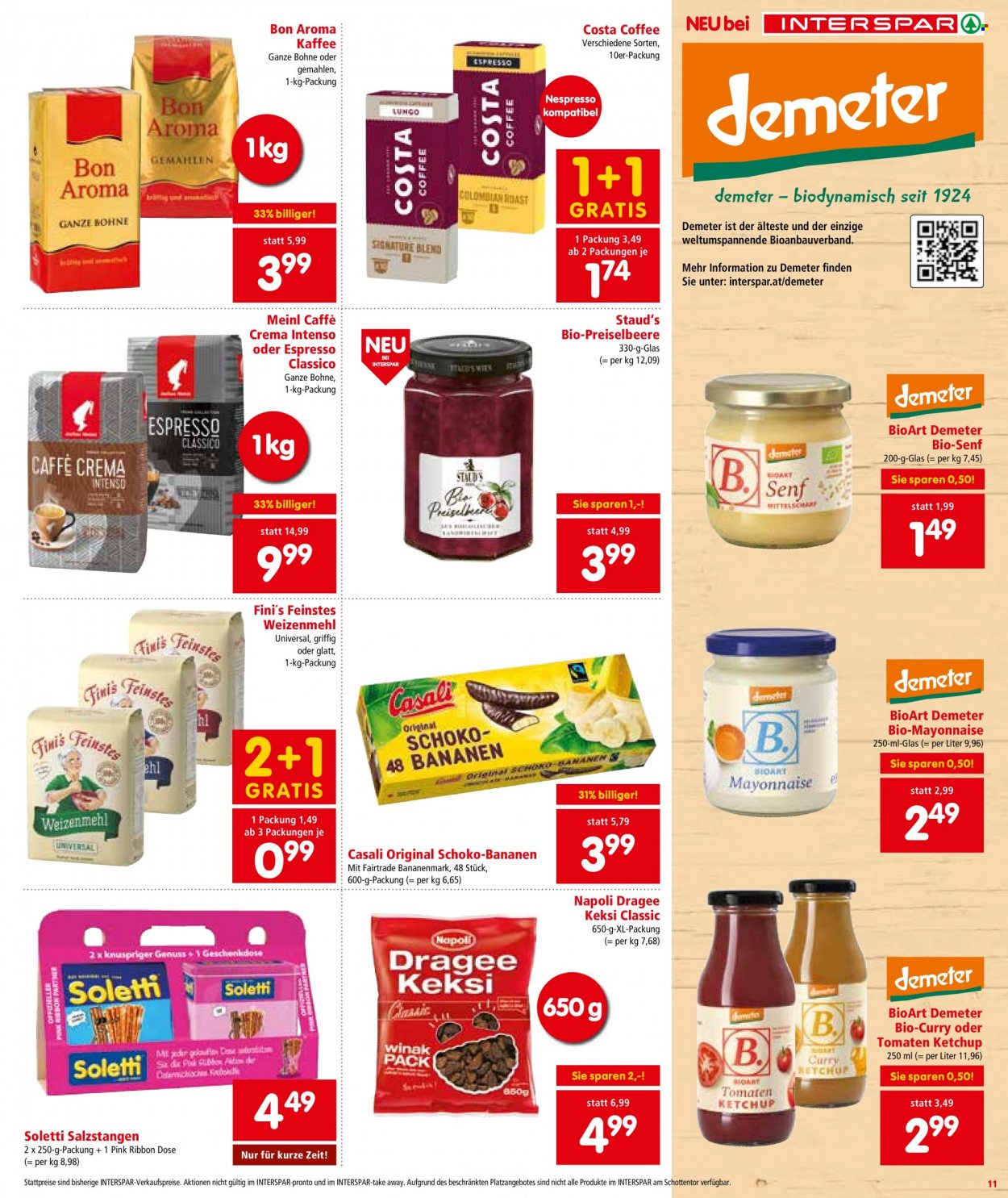 Angebote INTERSPAR - 4.11.2021 - 17.11.2021. Seite 11