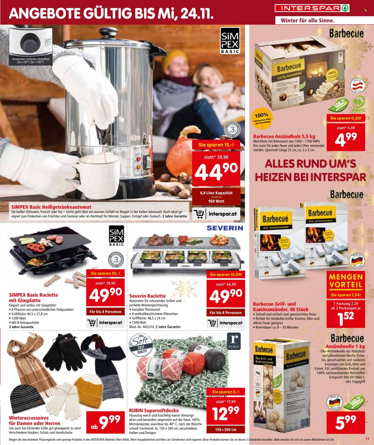 Angebote INTERSPAR - 4.11.2021 - 17.11.2021. Seite 17