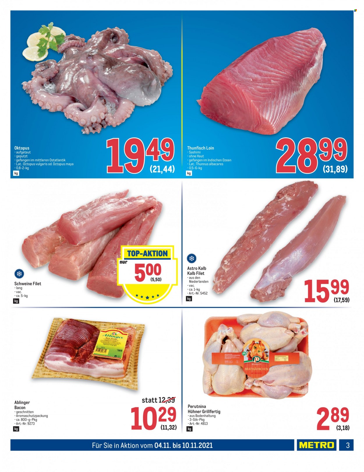 Angebote Metro - 4.11.2021 - 10.11.2021. Seite 3