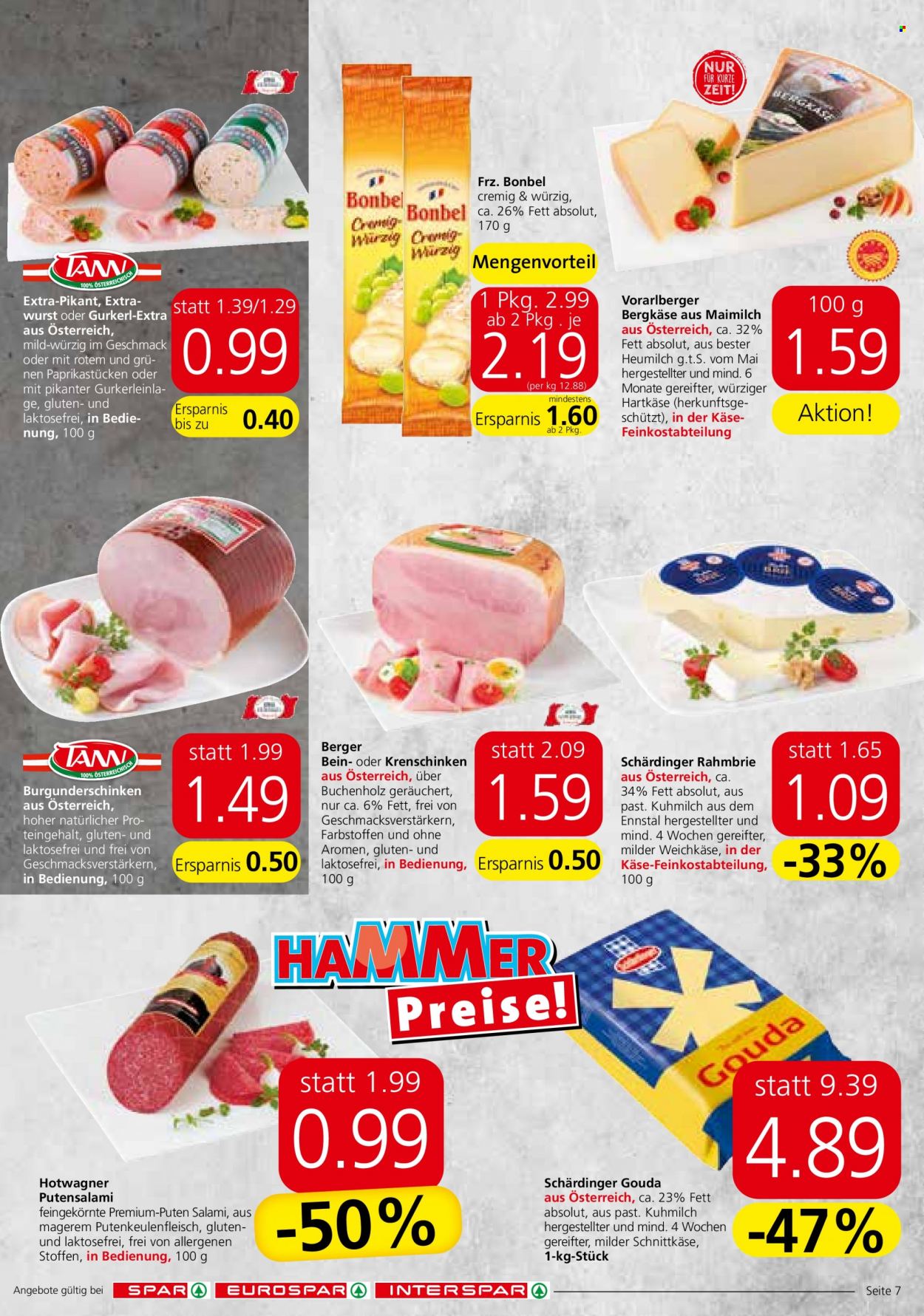 Angebote SPAR - 4.11.2021 - 17.11.2021. Seite 7